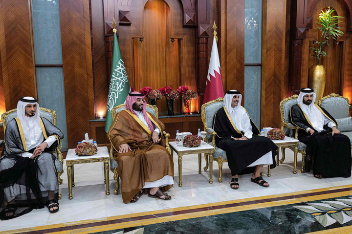 Pangeran Saudi Kunjungi Qatar Pertama Kali Pasca-Rekonsiliasi