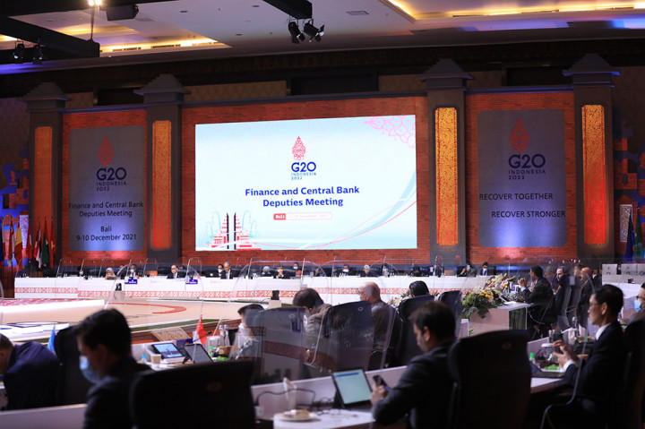 Pertemuan tersebut digelar di Bali Nusa Dua Convention Center, hari ini, Kamis, 9 Desember 2021 dengan dihadiri oleh 39 delegasi dari berbagai negara.