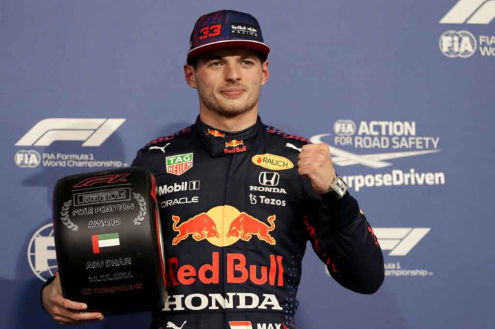 Verstappen Rebut Pole Position di GP Abu Dhabi