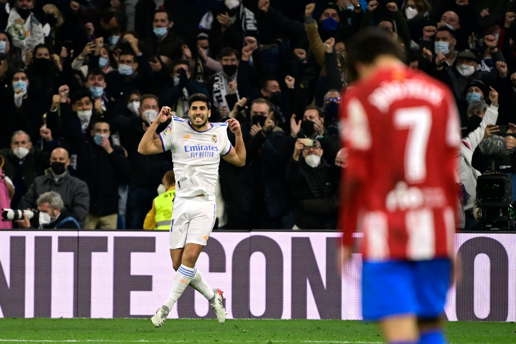 Di paruh kedua, Marco Asensio menggandakan keunggulan tuan rumah pada menit ke-57. 