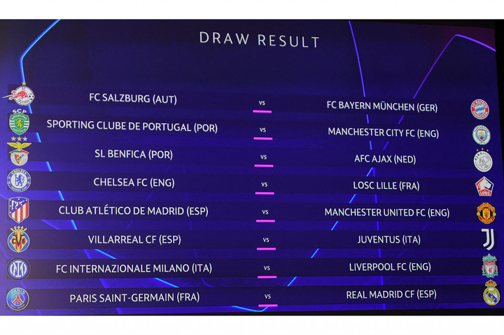 Hasil drawing ulang 16 besar Liga Champions sudah keluar. Paris Saint-Germain tak jadi bertemu Manchester United, melainkan Real Madrid.