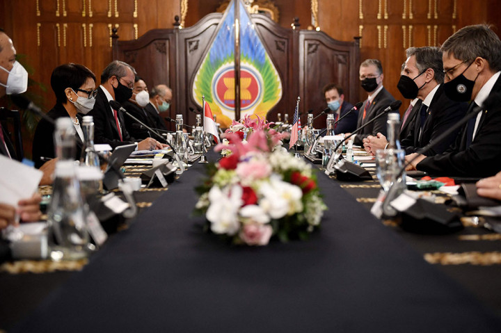 Foto: Menlu RI-AS Lakukan Pertemuan Bilateral