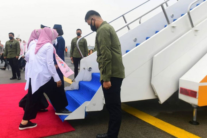 Selanjutnya, Iriana bersama rombongan terbatas diagendakan untuk melakukan kunjungan sosial di Balai Besar Pendidikan dan Pelatihan Kesejahteraan Sosial Bandung.