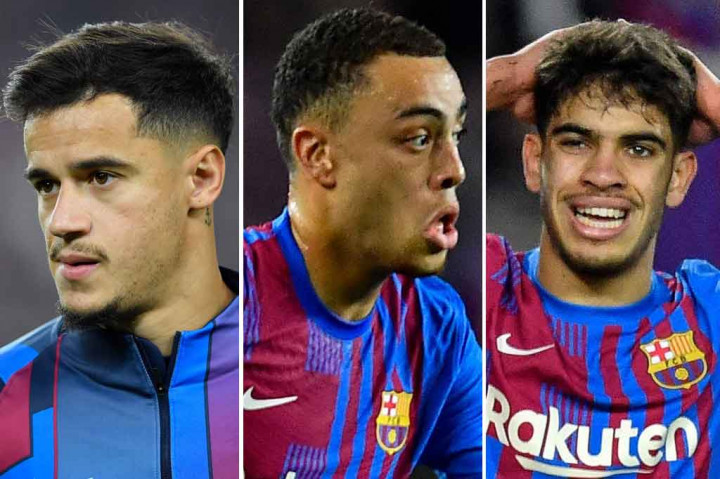 Sergino Dest, ??Philippe Coutinho, dan Abde Ezzalzouli menjadi tiga pemain baru Barcelona yang dinyatakan positif terpapar virus korona. Tambahan tiga pemain tersebut membuat 10 penggawa Blaugrana saat ini harus menjalani isolasi.