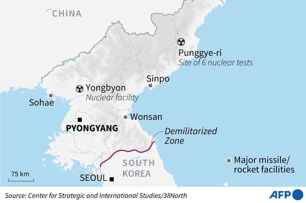 Sementara Perdana Menteri Jepang Fumio Kishida menggambarkannya sebagai kemungkinan peluncuran rudal balistik. 