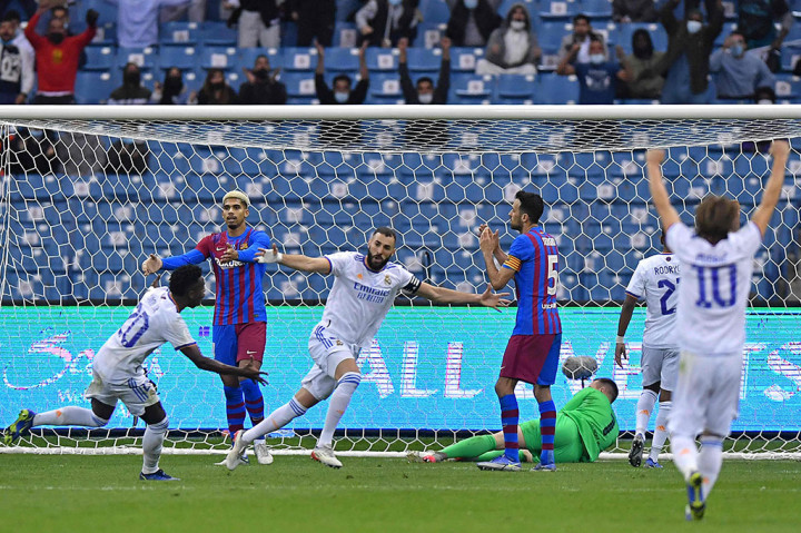 Barcelona Vs Madrid: Los Blancos Menangi Laga El Clasico 3-2