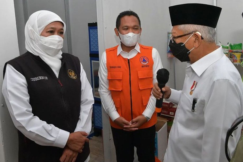 Sebelumnya, Wapres memerintahkan Pemerintah Provinsi Jawa Timur untuk merumuskan pola penataan ruang di kawasan Gunung Semeru dengan menitikberatkan pada aspek kebencanaan.