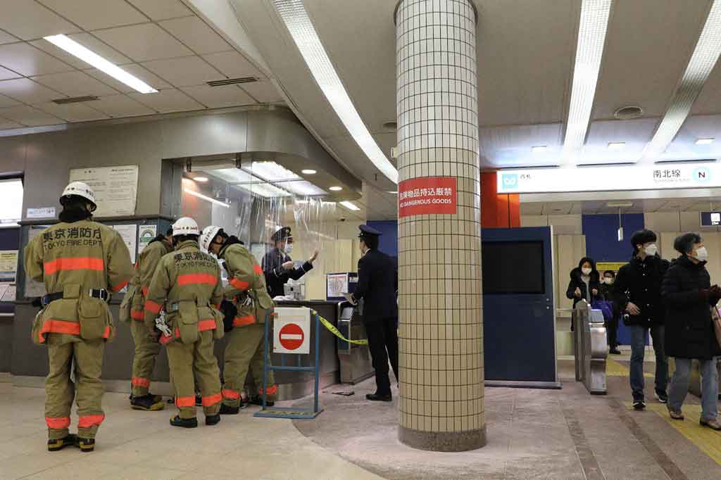 Departemen Kepolisian Metropolitan Tokyo mengatakan pihaknya belum dapat memberikan informasi lebih lanjut atau mengonfirmasi penangkapan.