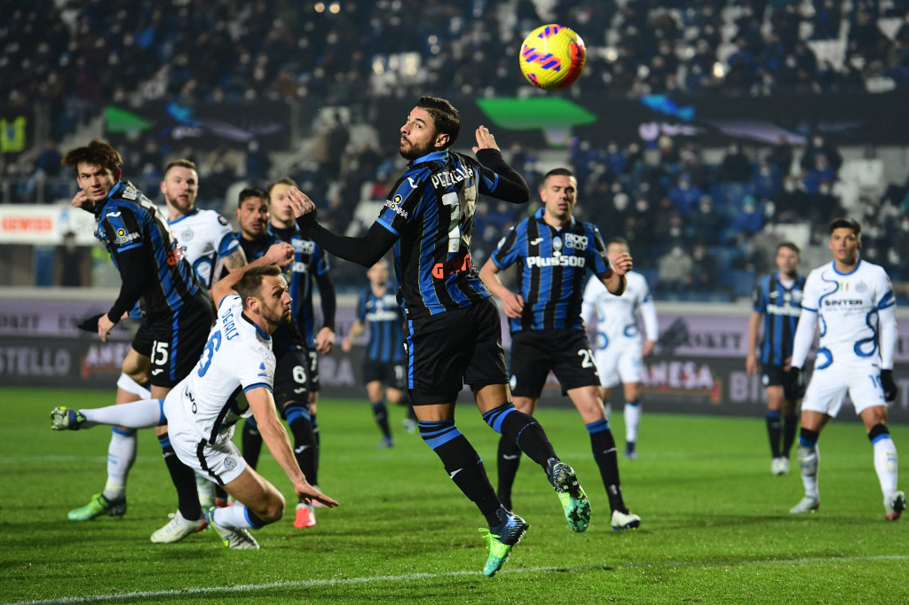 Inter Milan ditahan imbang tanpa gol oleh Atalanta pada lanjutan Liga Italia di Stadion Atleti Azzurri, Senin, 17 Januari 2022, dini hari WIB.