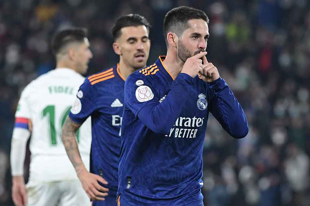 Namun, anak-anak asuh Carlo Ancelotti mampu menyamakan kedudukan menjadi 1-1 melalui tembakan Dani Ceballos pada menit ke-109. Gol itu secara resmi tercatat jadi milik Isco, sebab bola tembakan Ceballos berbelok mengenai kakinya dan mengecoh kiper Axel Werner.