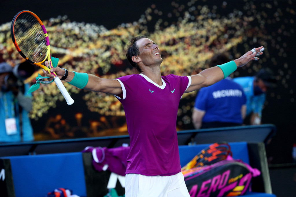 Rafael Nadal memburu gelar Grand Slam ke-21 di dalam kariernya atau yang kedua di Australian Open. Di semifinal, Nadal akan berjumpa dengan pemenang antara Gael Monfils vs Matteo Berrettini.