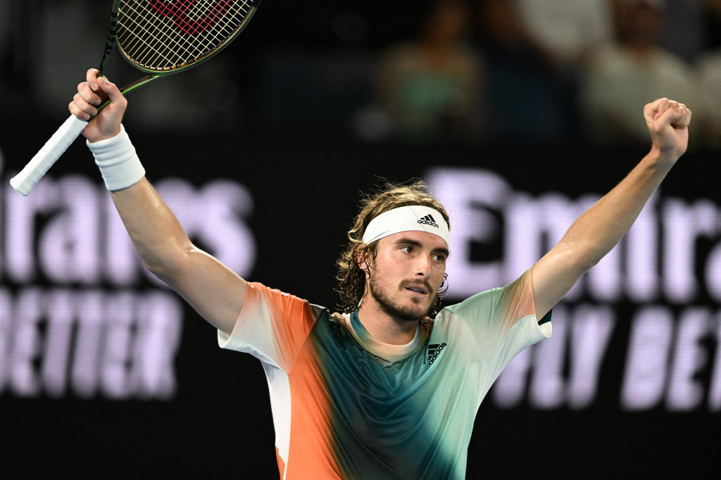 Ini semifinal ketiga Tsitsipas di Grand Slam Australia Terbuka. 