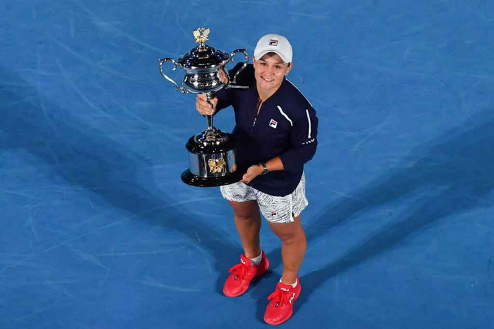 Petenis nomor satu dunia tersebut menghentikan perlawanan petenis Amerika Danielle Collins dengan straight set.