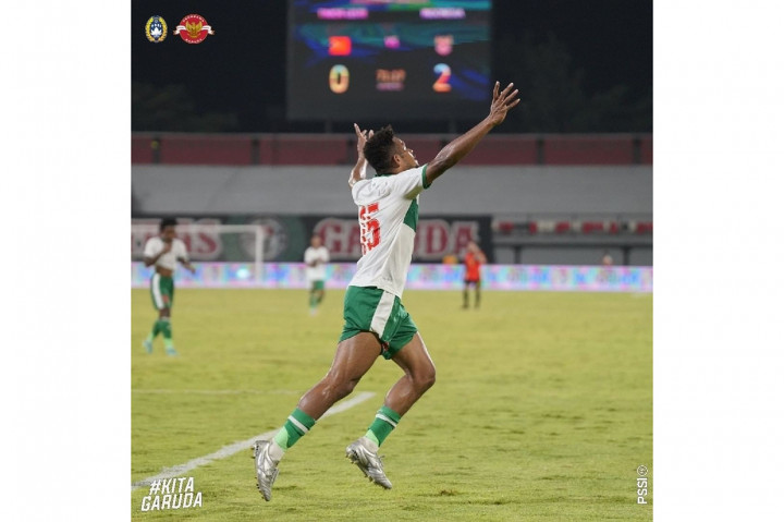 Timnas Indonesia mengakhiri laga uji coba FIFA Matchday kontra Timor Leste dengan kemenangan 3-0.