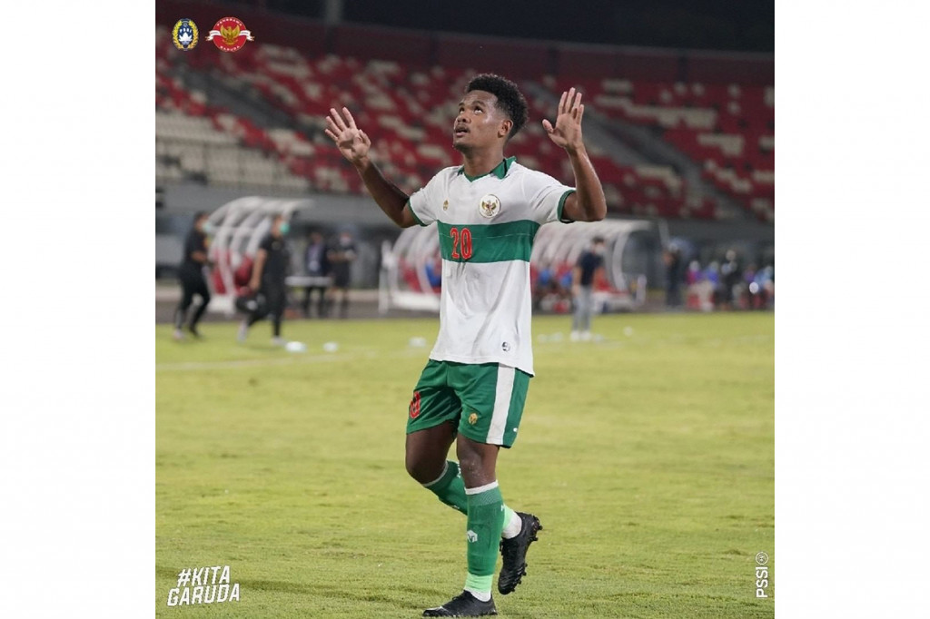 Tiga gol kemenangan tim Garuda dicetak oleh Terens Puhiri (5'), Ramai Rumakiek (41') dan Ricky Kambuaya (72').