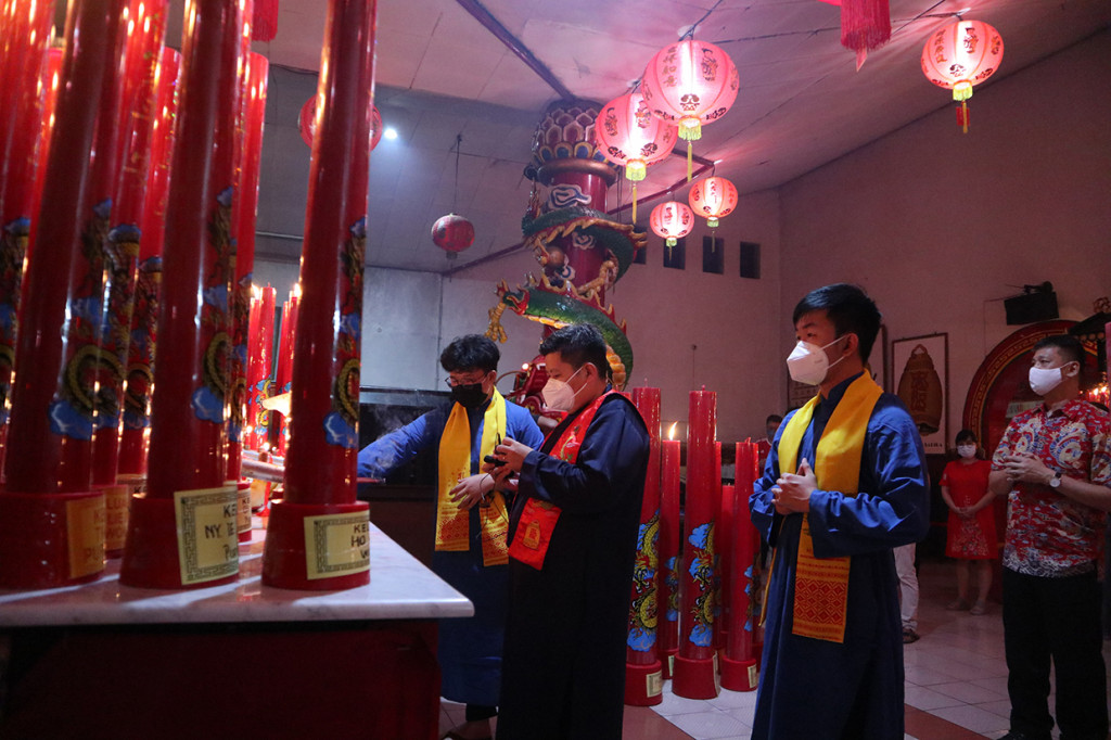 Pihak klenteng tidak menyelenggarakan kegiatan apa-apa selain ritual. Karena saat ini masih dalam situasi pandemi covid-19. 