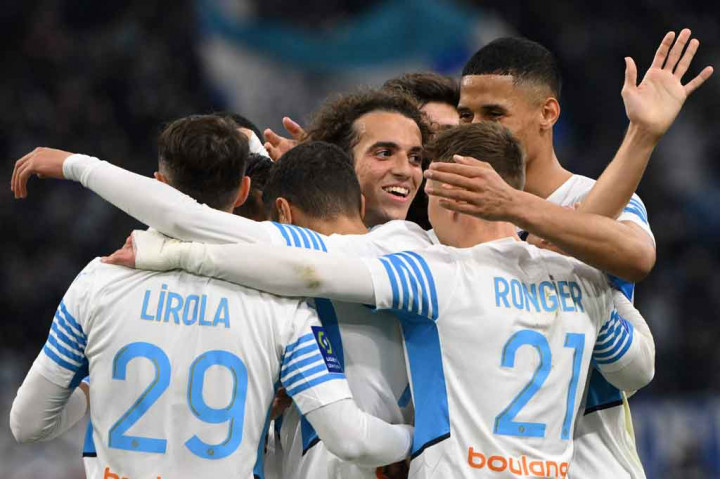 Liga Prancis: Marseille Gilas Angers 5-2
