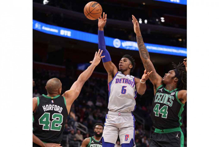 Sedangkan Hamidou Diallo mengumpulkan 21 poin dan 14 rebound, Saddiq Bey mencetak 21 poin dan Isaiah Stewart membuat 17 rebound untuk Detroit, yang menelan tujuh kekalahan dari delapan pertandingan terakhir mereka.