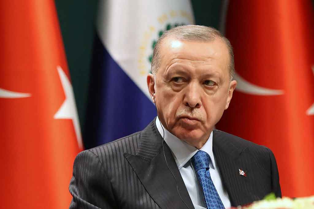 Dalam sebuah tweet, Erdogan mengatakan dia dan istrinya mengalami gejala ringan virus corona, sembari menambahkan bahwa dia akan melanjutkan pekerjaannya dari rumah.