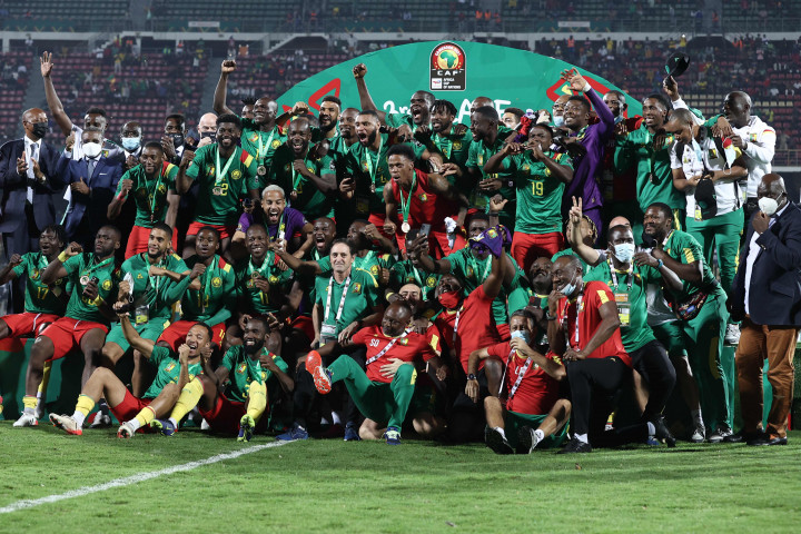 Dengan demikian, Kamerun menyusul empat negara lainnya sebagai tim paling seri finis tiga besar, yakni 10 kali.
