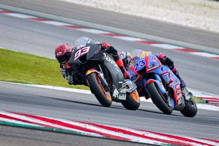 Pembalap Gresini Ducati Enea Bastianini menjadi yang tercepat pada hari terakhir tes MotoGP 2022 di Sirkuit Sepang, Malaysia, Minggu, 6 Februari 2022, sekaligus memecahkan rekor lap.