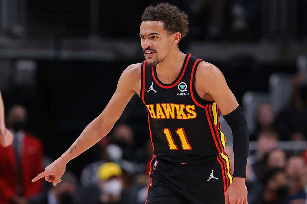 Trae Young dan John Collins bergabung menghasilkan 54 poin untuk membantu Atlanta Hawks memutus dua kekalahan beruntun dengan mengalahkan Indiana Pacers 133-112 di State Farm Arena, Georgia, Rabu, 9 Februari 2022 WIB.