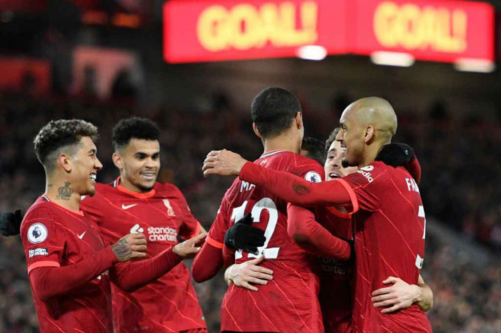 Liverpool akhirnya berhasil mencetak gol kedua pada menit ke-87 lewat sepakan kaki kanan Jota setelah memperoleh assist dari Joel Matip. Skor 2-0 bertahan hingga laga usai.