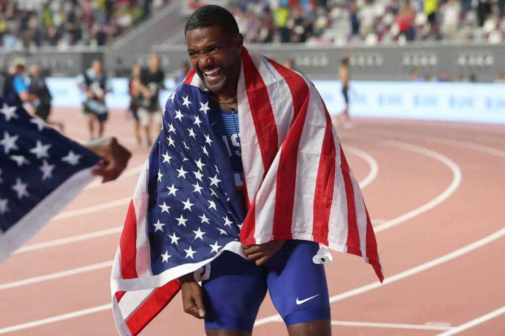 Dalam kariernya, Gatlin pernah mengawinkan gelar nomor 100m dan 200m di Kejuaraan Dunia di Helsinki pada 2005, memenangi emas 100m di London, dan mencetak kemenangan langka atas ikon Jamaika Usain Bolt. Selain itu, dia juga merupakan bagian dari tim estafet 4x100m yang meraih emas untuk AS pada Kejuaraan Dunia Doha 2019.