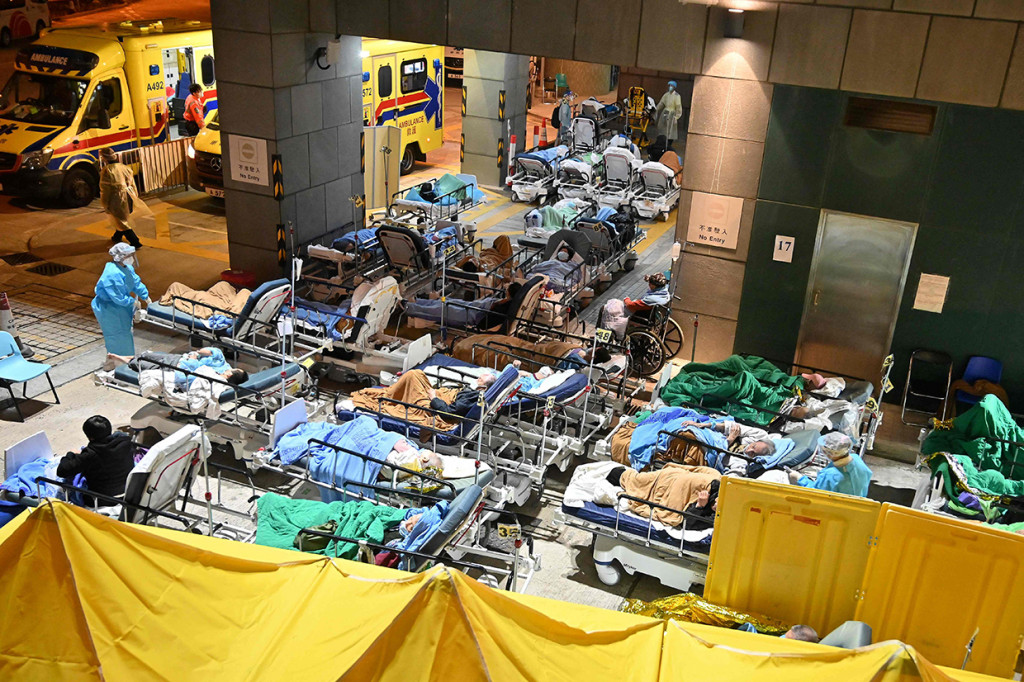 Hong Kong menghadapi gelombang virus Covid-19 terburuk hingga saat ini.