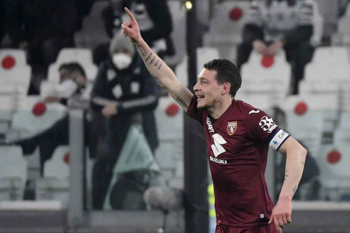 Torino mampu menyamakan kedudukan pada menit 62 lewat tendangan voli Andrea Belotti menyambut umpan Josip Brekalo. Skor berubah menjadi 1-1.