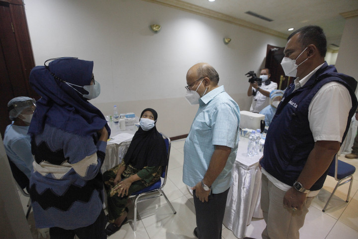 Vaksinasi ini berlangsung selama tiga hari pada 20-22 Februari 2022.