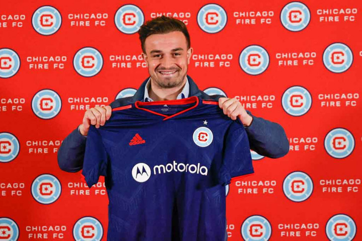 Gelandang timnas Swiss tersebut telah diakuisisi Chicago Fire FC dari Lyon (Prancis). Kesepakatan itu akan membuat Shaqiri yang berusia 30 tahun tetap bersama Chicago hingga 2024. Chicago Fire akan memulai musim ke-25 di MLS melawan Inter Miami CF pada 26 Februari.