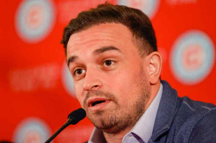 Dia pernah bermain di Bayern Munich, Inter Milan, Stoke City, dan Liverpool sebelum pindah ke Lyon tahun lalu. Pada 2012-13, Shaqiri membantu Bayern meraih treble pertama dalam sejarah klub Jerman dengan meraih Liga Champions, Bundesliga dan Piala Jerman.