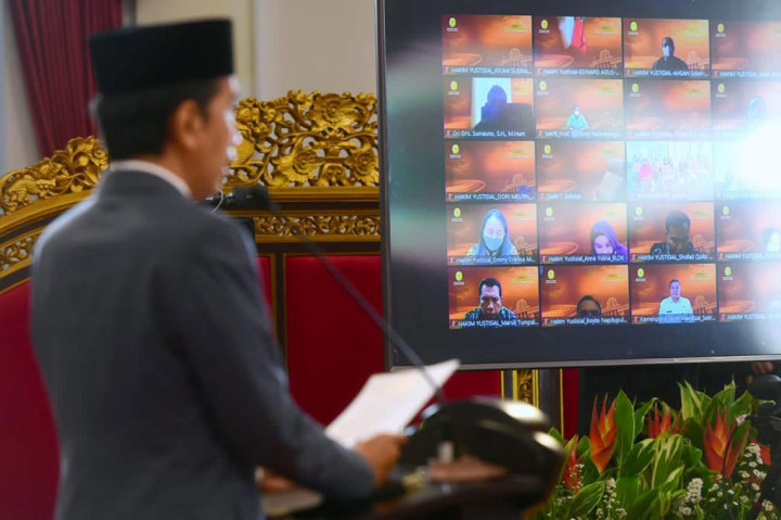 Semangat transformasi di tubuh MA, kata Presiden, juga selaras dengan transformasi Indonesia yang sedang dilakukan pemerintah di segala aspek.