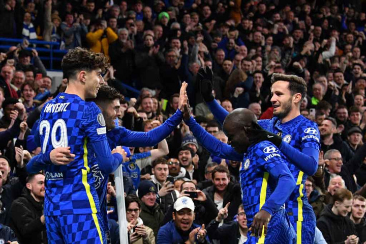 The Blues akhirnya berhasil menggandakan keunggulan pada menit ke-63. Kante dengan kecepatannya menggiring bola dari dari lini tengah. Dia menyodorkan bola ke sisi kiri kotak penalti yang bisa dituntaskan Christian Pulisic menjadi gol. Tidak ada gol tambahan hingga babak kedua berakhir. 