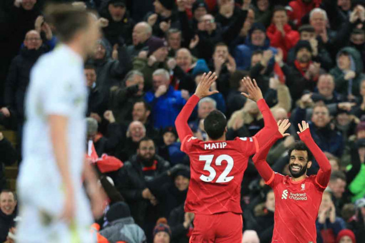 Sebuah gol dari Joel Matip menyelesaikan umpan matang Salah membuat kedudukan berubah 2-0 tepat setelah setengah jam pertandingan.