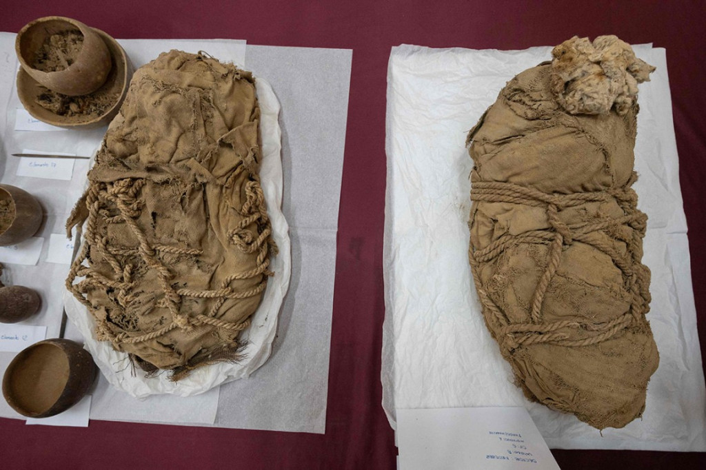 Para Arkeolog telah menemukan 20 mumi, termasuk 8 mumi anak-anak yang berasal dari periode 800 hingga 1.200 tahun yang lalu.