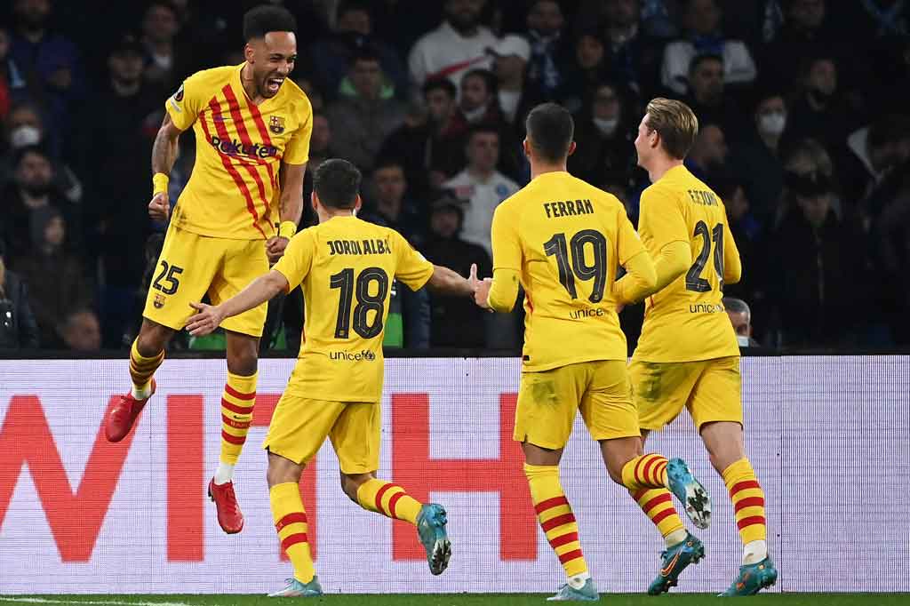 Barca masih mendominasi pertandingan di babak kedua. Hasilnya, mereka mencetak gol keempat pada menit ke-59 lewat Pierre-Emerick Aubameyang usai menuntaskan umpan matang Adama Traore. Skor berubah menjadi 4-1 untuk tim tamu.  