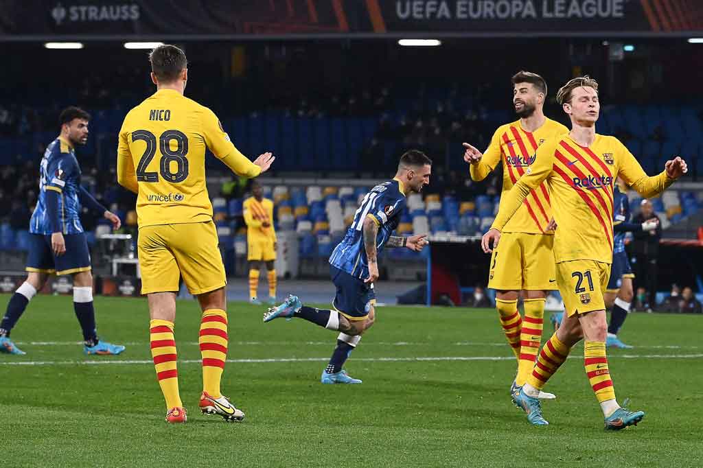 Tuan rumah akhirnya berhasil memperkecil ketertinggalan pada menit ke-87. Berawal dari kesalahan Nico Gonzales di kotak penalti sendiri, bola kemudian dikuasai oleh Matteo Politano. Dia kemudian melepaskan sepakan mendatar untuk menaklukkan Ter Stegen. Skor 4-2 bertahan hingga laga usai.