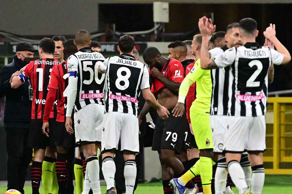 Dengan hasil tersebut Rossoneri tetap berada di puncak klasemen sementara dengan 57 poin, unggul dua poin atas Inter Milan di peringkat kedua. Sementara Udinese di urutan 14 dengan 26 poin.