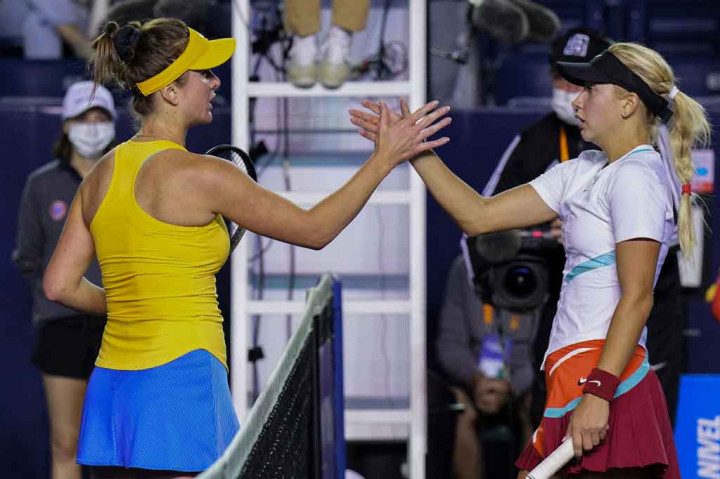 Keinginan Svitolina memboikot pertandingan babak pertamanya itu akhirnya terkabul ketika ATP dan WTA mengeluarkan pernyataan bersama, Rabu.