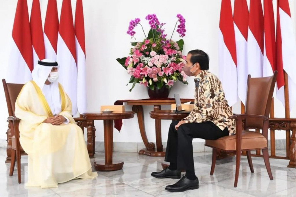 Menteri Koordinator Bidang Kemaritiman dan Investasi Luhut Binsar Pandjaitan yang mendampingi Kepala Negara dalam pertemuan tersebut menyatakan undangan tersebut untuk menyaksikan penandatanganan kesepakatan perdagangan antara Abu Dhabi dan Indonesia yang rencananya digelar pada akhir Maret mendatang.