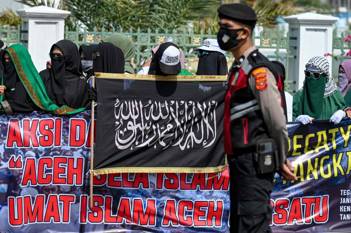 Massa aksi dari beberapa Ormas Islam di Aceh itu mengecam dugaan perbuatan persekusi dan diskriminasi terhadap muslim di India serta konflik agama yang terus terjadi secara berkepanjangan.