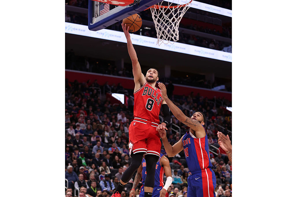 Zach LaVine menambahkan 25 poin dan Nikola Vucevic mengikuti dengan 21 poin. Hasil tersebut membuat Bulls tertahan di peringkat keempat Wilayah Timur dengan catatan menang kalah 40-26.