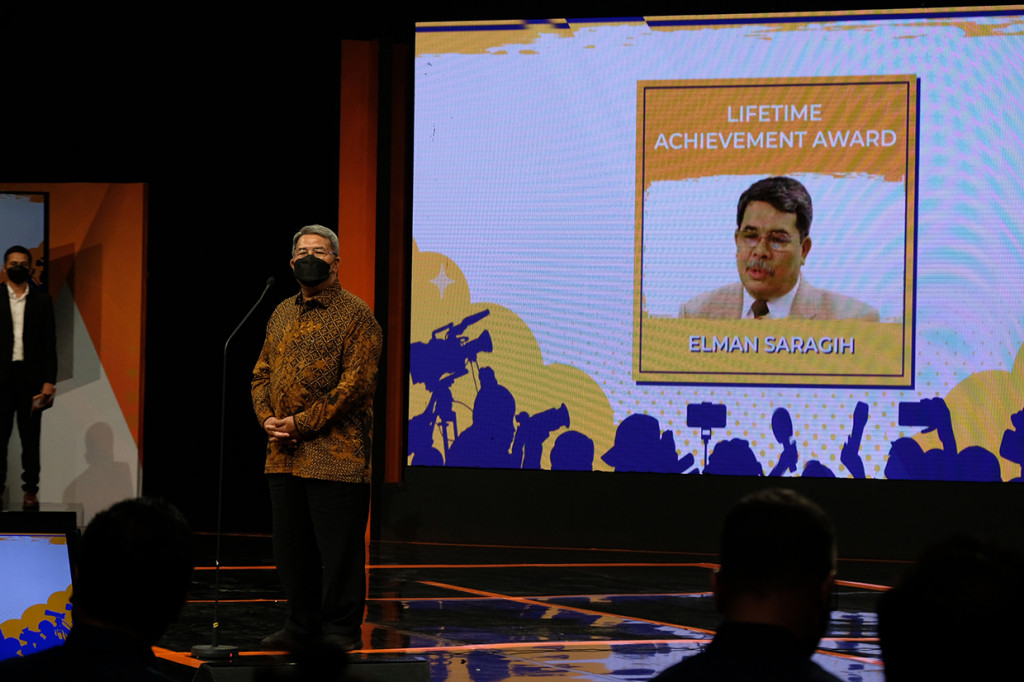 Penghargaan juga diberikan kepada tokoh senior melalui Lifetime Achievement.