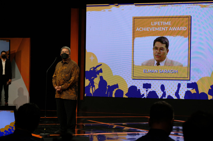 Penghargaan juga diberikan kepada tokoh senior melalui Lifetime Achievement.