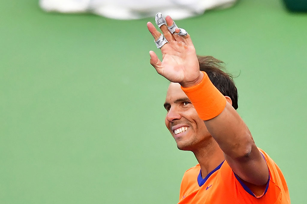 Nadal, yang mengincar gelar keempat di gurun California, selanjutnya akan menghadapi rekan senegaranya yang berusia 18 tahun Carlos Alcaraz atau juara bertahan Cameron Norrie untuk memperebutkan satu tempat di final. 