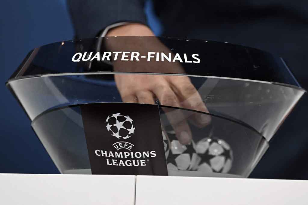 Pengundian perempat final Liga Champions sudah selesai dilaksanakan oleh Asosiasi Sepak Bola Eropa (UEFA), di markas UEFA, Nyon, Jumat, 18 Maret 2022 malam WIB. 