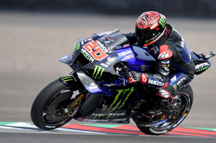 Catatan Quartararo itu terpaut 0,007 detik dari lap terbaik sesi pramusim di Mandalika yang dibuat oleh Pol Espargaro bulan lalu.