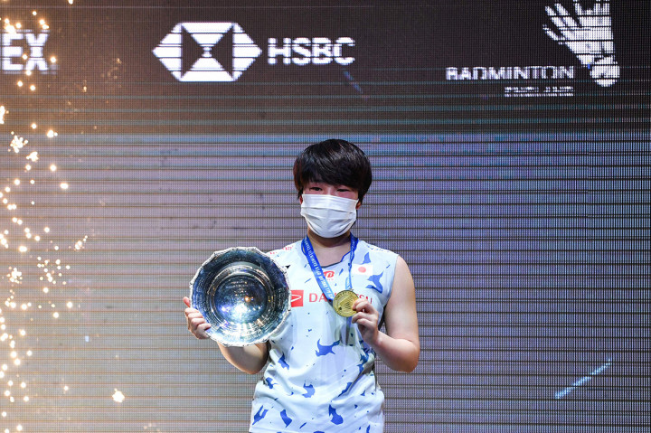 Tunggal putri Jepang, Akane Yamaguchi menjadi juara All England Open 2022.